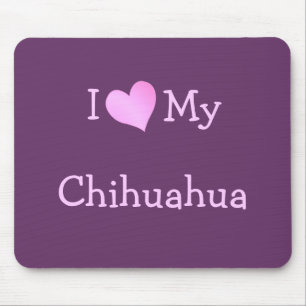 Tapis De Souris J'Aime Mon Chihuahua