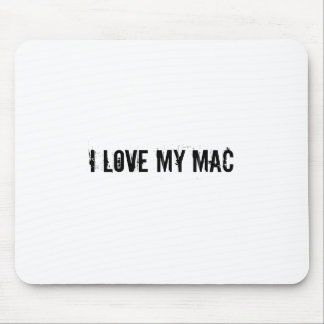 Tapis De Souris J'aime mon Mac-Mousepad
