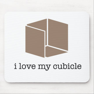 Tapis De Souris "j'aime mon mousepad de compartiment" -