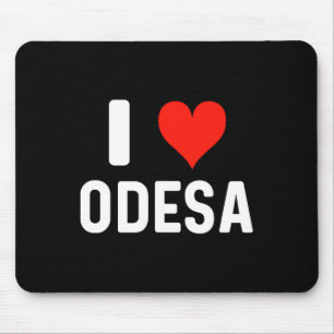 Tapis De Souris J'aime Odessa Ukraine - Amour - Voyage Vacances