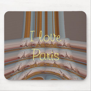 Tapis De Souris J'aime Paris ( I Love Paris )