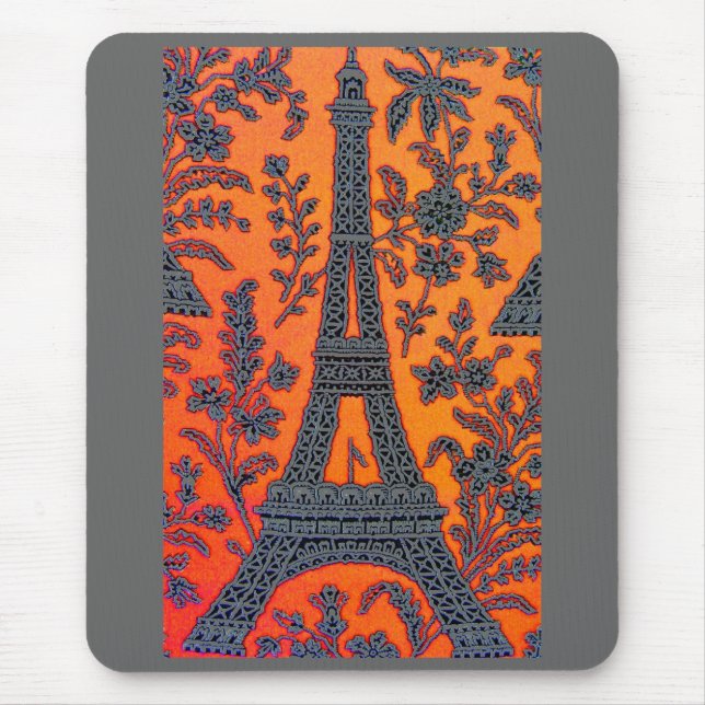 Tapis De Souris J'aime Paris Mousepad (Devant)