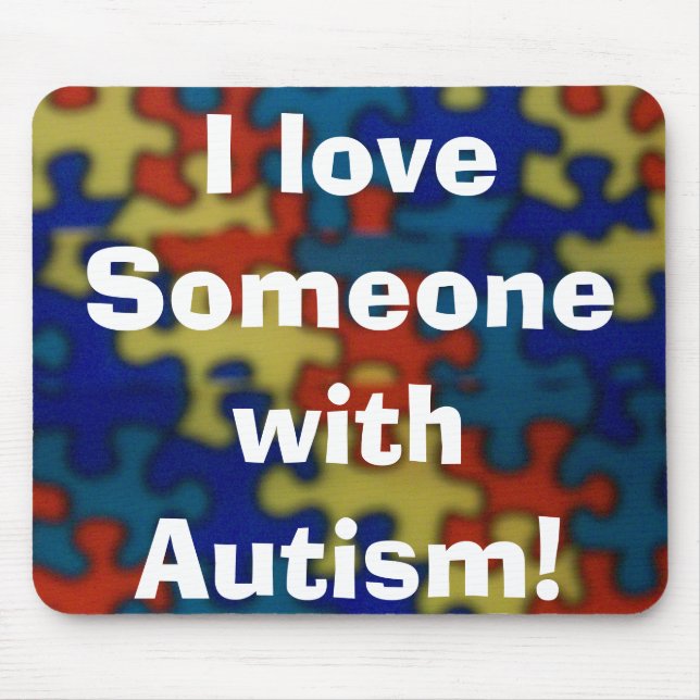 Tapis De Souris J'aime quelqu'un… (Devant)