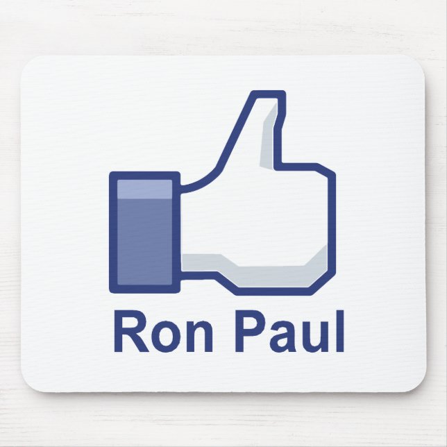 TAPIS DE SOURIS J'AIME RON PAUL (Devant)