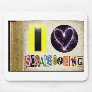 Tapis De Souris J'aime Scrapbooking