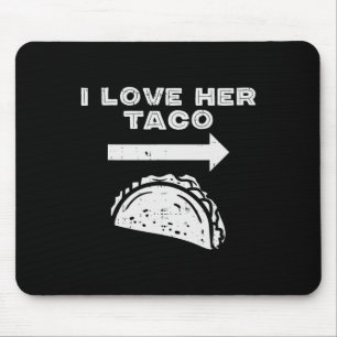 Tapis De Souris J'Aime Son Taco Matching Couple Cinco De Mayo Homm