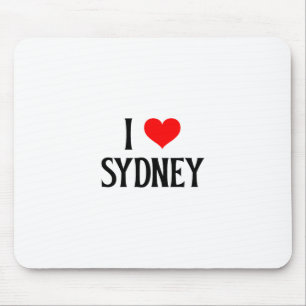 Tapis De Souris J'aime Sydney J'adore Sydney Australie Oz Voyage S