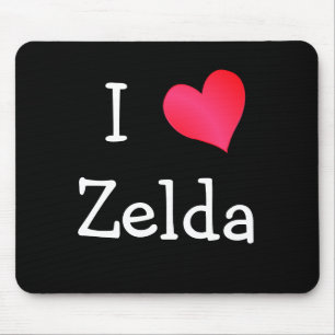 Tapis De Souris J'aime Zelda