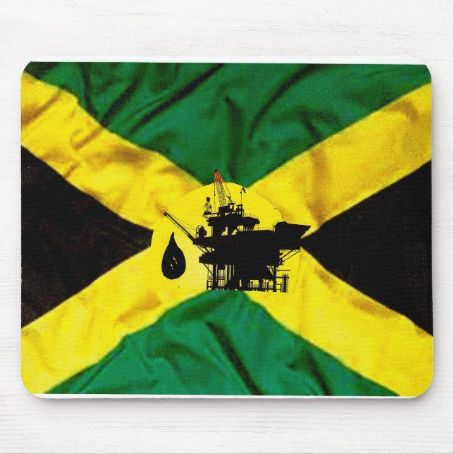 Tapis de souris JAMAÏCAIN  Huile (Devant)