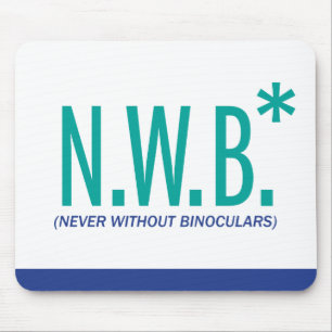 Tapis De Souris Jamais sans jumelles