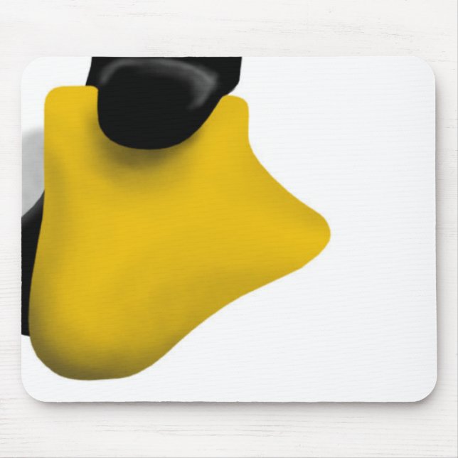 TAPIS DE SOURIS JAMBE DE PIED DE PINGOUIN DE LINUX TUX (Devant)