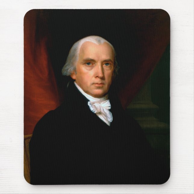 Tapis De Souris James Madison le 4ème président : Amérique colonia (Devant)