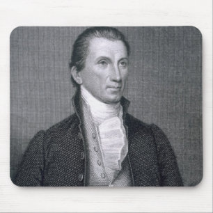 Tapis De Souris James Monroe, gravé par brun Durand (1796 de