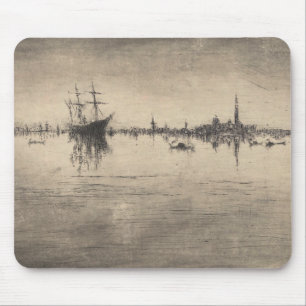 Tapis De Souris James Whistler - Nocturne, de Venise