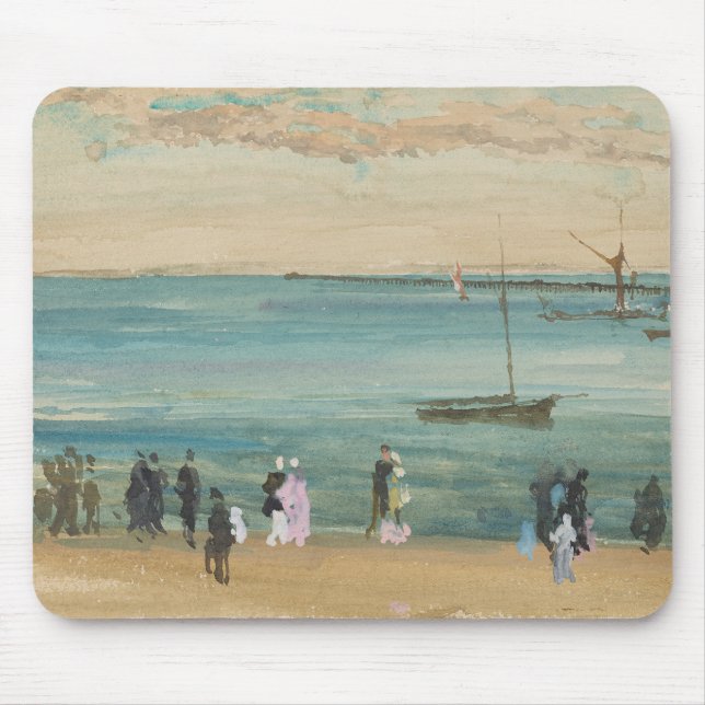 Tapis De Souris James Whistler - Southend Pier (Devant)