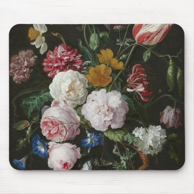 Tapis De Souris Jan Davidsz. De Heem - Still Life With Flowers (Devant)