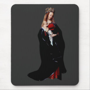 Tapis De Souris Jan van Eyck - La Vierge à l'église Beaux-Arts