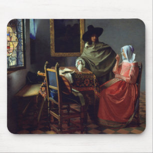Tapis De Souris Jan Vermeer - Le Verre du Vin