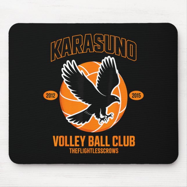 Tapis De Souris Japanese Anime Volleyball Club Karasunooo High  (Devant)