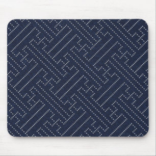 Tapis De Souris Japanese sashiko key design