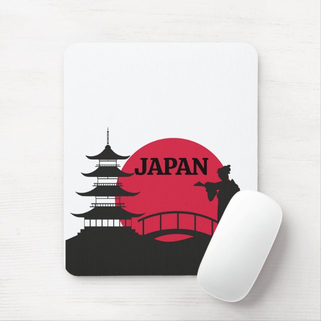 Tapis de souris Japon (Avec souris)