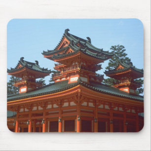 Tapis De Souris Japon, Kyoto, Coloré Heian Jingu Temple,