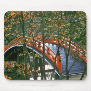 Tapis De Souris Japon, préfecture de Nara, Nara. Le pont royal bri