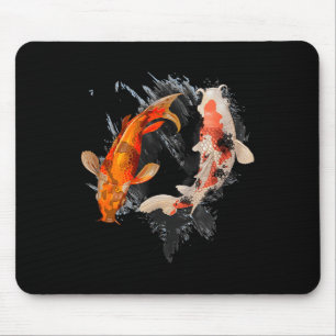 Tapis De Souris Japonais Koi Fish I Koi Carp Pond Japon Tattoo