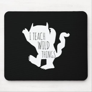 Tapis De Souris J'Apprends Des Choses Sauvages Monster Fun Cadeaux