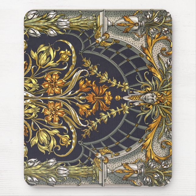 Tapis De Souris Jardin antique Mousepad (Devant)