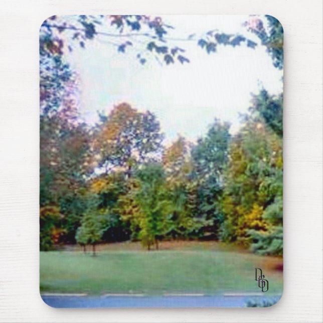 Tapis De Souris Jardin arrière (Devant)