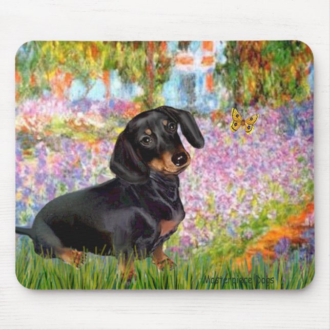 Tapis De Souris Jardin - Dacshund (BT16) (Devant)