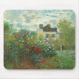 Tapis De Souris Jardin d'artistes de Monet à Argenteuil Peinture