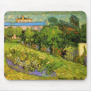 Tapis De Souris Jardin de Daubigny par Vincent van Gogh, Le Jardin