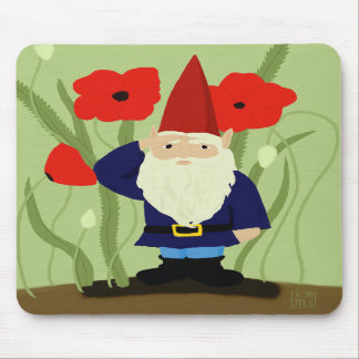 Tapis De Souris Jardin de gnome Mousepad de souvenir