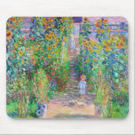 Tapis De Souris Jardin de l'artiste, Monet<br><div class="desc">Oscar-Claude Monet (14 novembre 1840 - 5 décembre 1926) était un peintre français, un fondateur de la peinture impressionniste française et le praticien le plus constant et le plus prolifique de la philosophie du mouvement d'exprimer ses perceptions avant la nature, surtout en ce qui concerne la peinture en plein air...</div>