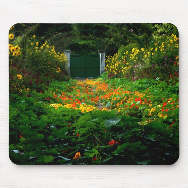 Tapis De Souris Jardin de Monet, Giverny, France en automne (Devant)