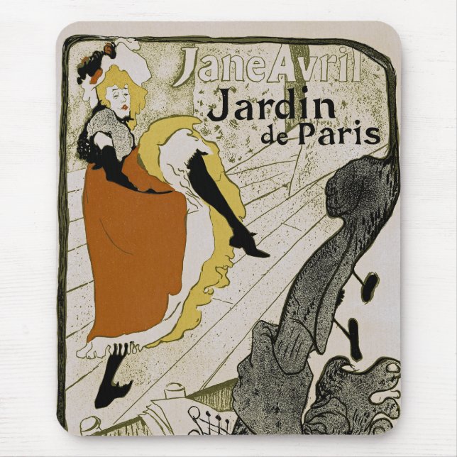 Tapis De Souris Jardin de Paris (Devant)