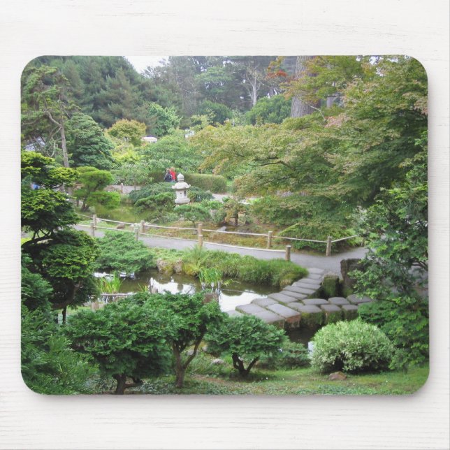 Tapis De Souris Jardin de thé japonais (Devant)