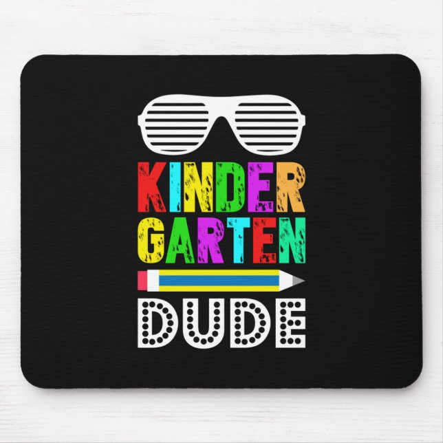 Tapis De Souris Jardin d'enfants, premier jour (Devant)