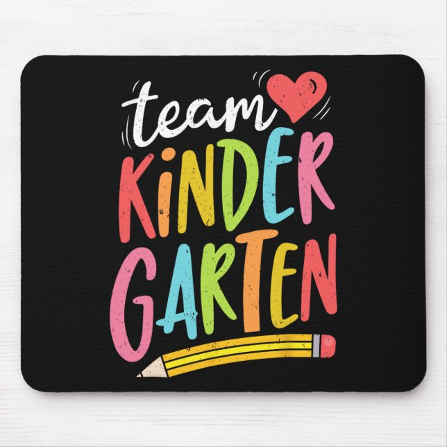 Tapis De Souris Jardin D'Enfants Professeur Étudiant S'Amuser Reto (Devant)