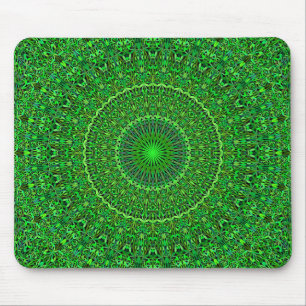 Tapis De Souris Jardin forestier spirituel Mandala