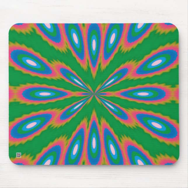Tapis De Souris Jardin funky (Devant)