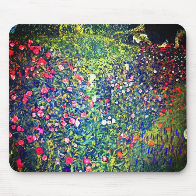 Tapis De Souris Jardin italien Gustav Klimt (Devant)
