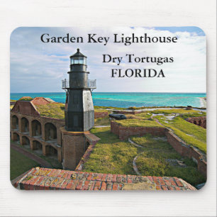 Tapis De Souris Jardin Key Lighthouse Dry Tortugas FL Mousepad