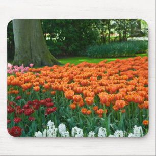Tapis De Souris Jardin Mousepad de tulipe