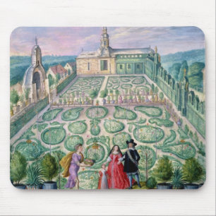 Tapis De Souris Jardin néerlandais, 1650 (la semaine sur le