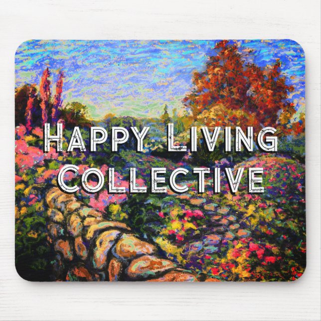 Tapis De Souris Jardin omniseasonal Happy Living Collectif (Devant)