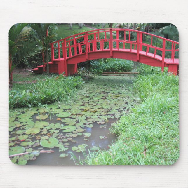 Tapis De Souris Jardin oriental Mousepad (Devant)