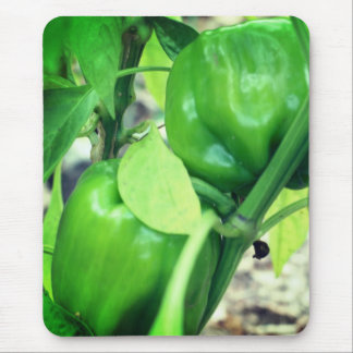Tapis De Souris Jardin vert Peppers Nature